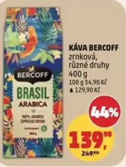 Penny Market Káva bercoff zrnková nabídka