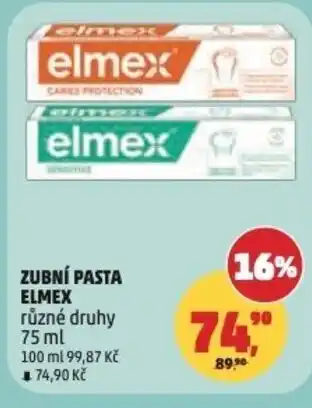 Penny Market Zubní pasta elmex nabídka