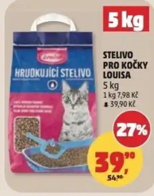 Penny Market Stelivo pro kočky louisa nabídka