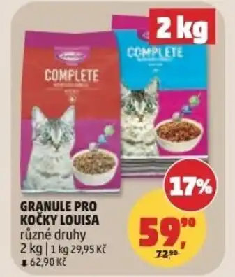 Penny Market Granule pro kočky louisa nabídka
