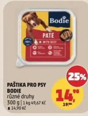 Penny Market Paštika pro psy bodie nabídka