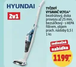 Penny Market Tyčový vysavač vc914 nabídka