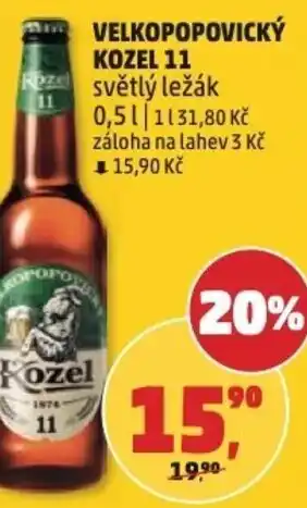 Penny Market Velkopopovický kozel 11 nabídka