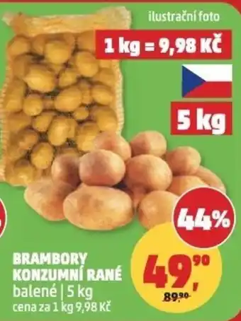 Penny Market Brambory konzumni rané nabídka