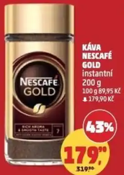 Penny Market Káva nescafé gold instantní nabídka