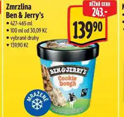 Albert Zmrzlina Ben & Jerry's nabídka