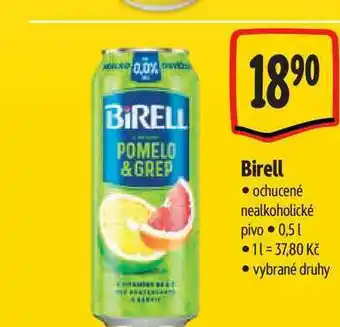 Albert Birell ochucené nealkoholické pivo nabídka