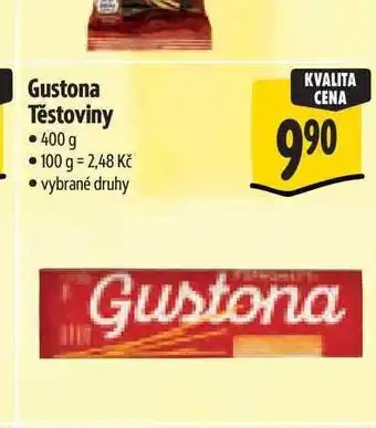 Albert Gustona Těstoviny nabídka