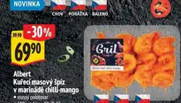 Albert Albert Kuřecí masový špíz v marinádě chilli-mango nabídka