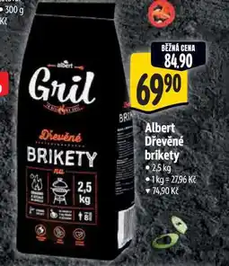 Albert Albert Dřevěné brikety nabídka