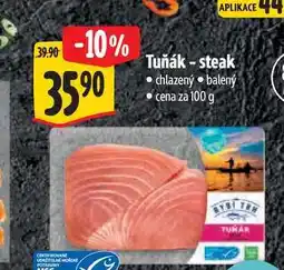Albert Tuňák - steak nabídka