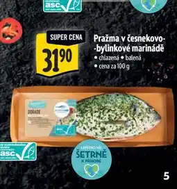 Albert Pražma v česnekovo-bylinkové marinádě nabídka