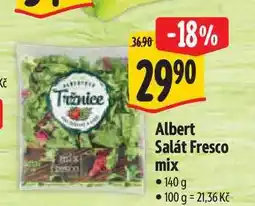 Albert Albert Salát Fresco mix nabídka