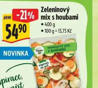 Albert Zeleninový mix s houbami nabídka