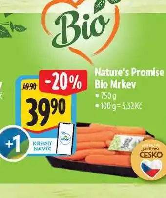 Albert Nature's Promise Bio Mrkev nabídka
