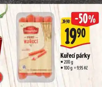 Albert Kuřecí párky nabídka