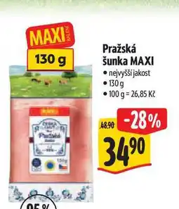 Albert Pražská šunka MAXI nejvyšší jakost nabídka