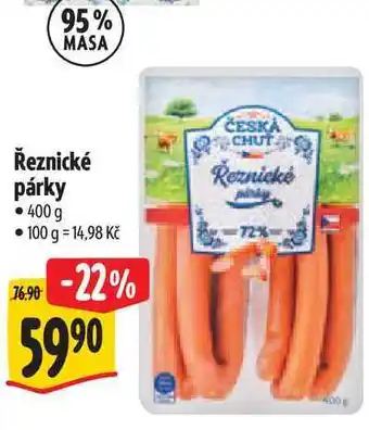 Albert Řeznické párky nabídka