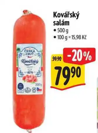 Albert Kovářský salám nabídka