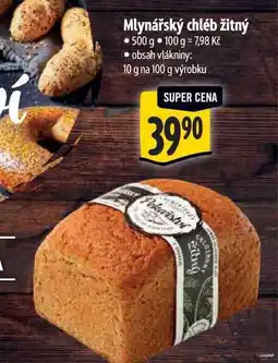 Albert Mlynářský chléb žitný nabídka