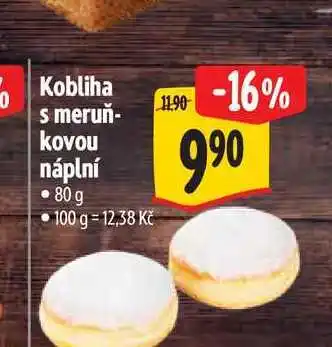 Albert Kobliha s meruňkovou náplní nabídka