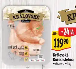 Albert Královské Kuřecí stehna chlazená nabídka