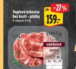 Albert Vepřová krkovice bez kosti - plátky nabídka