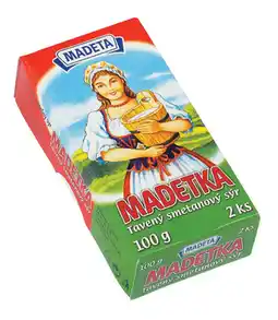 Albert smetanový tavený sýr Madetka 45% 100g nabídka