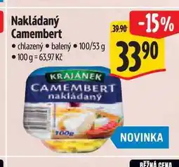 Albert Nakládaný Camembert nabídka
