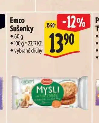 Albert Emco Sušenky nabídka