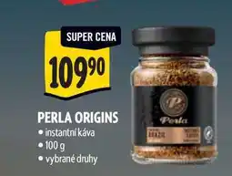 Albert PERLA ORIGINS instantní káva nabídka