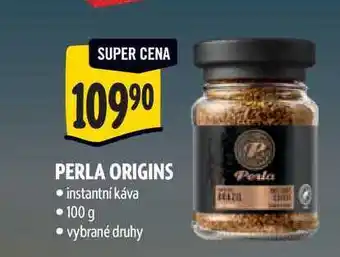 Albert PERLA ORIGINS instantní káva nabídka
