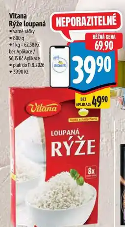 Albert Vitana Rýže loupaná nabídka