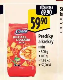 Albert Preclíky a krekry mix nabídka