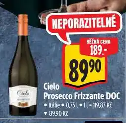 Albert Cielo Prosecco Frizzante DOC nabídka