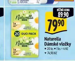 Albert Naturella Dámské vložky 20 ks nabídka