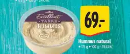 Albert Hummus natural nabídka