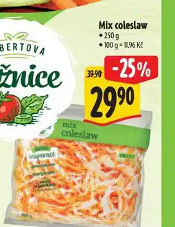 Albert Mix coleslaw nabídka