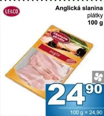 Jip Anglická slanina plátky nabídka