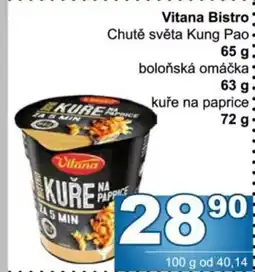 Jip Vitana Bistro nabídka