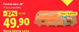 Lidl Čerstvá vejce,,M" nabídka