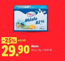 Lidl Máslo nabídka