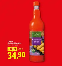 Lidl VITASIA Sladká chilli omáčka nabídka