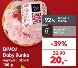 Kaufland BIVOJ Baby šunka nabídka