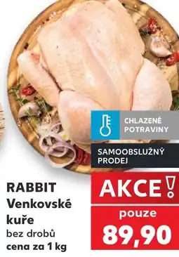Kaufland RABBIT Venkovské kuře nabídka