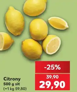 Kaufland Citrony nabídka