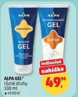 Penny Market ALPA GEL nabídka
