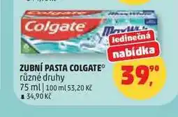 Penny Market COLGATE různé druhy nabídka