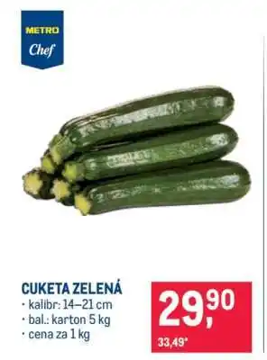 Cuketa zelená