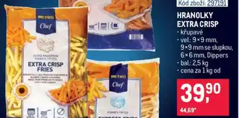 Hranolky Extra Crisp